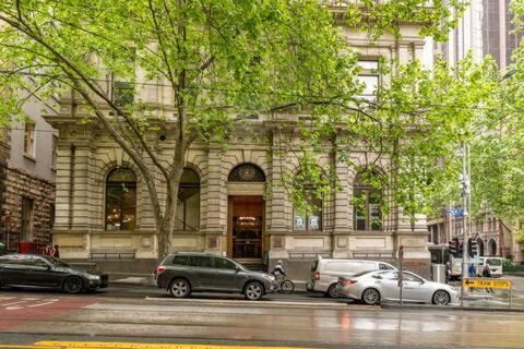 Roma Studio Apartment In Collins Street Melbourne Zewnętrze zdjęcie